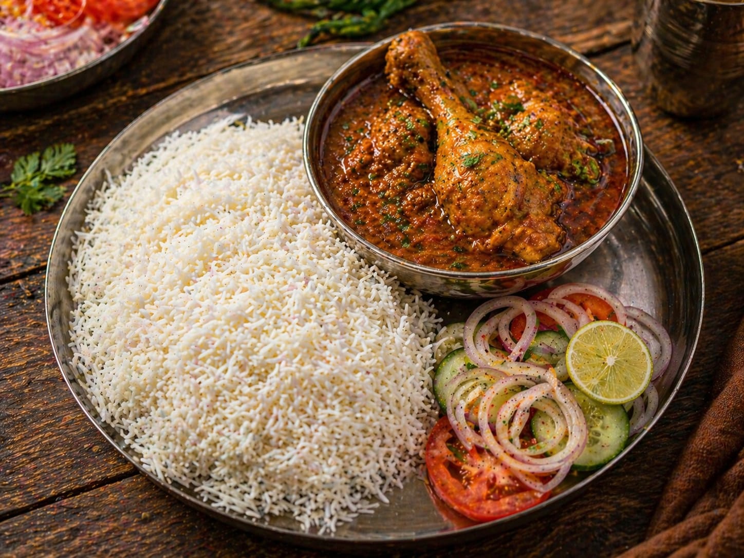 Chicken Thali